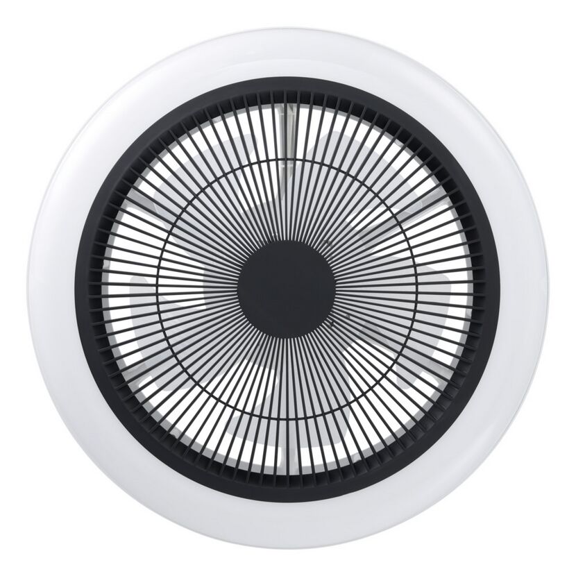 LED-Deckenventilator 'Sayulita' 25,5 W 3200 lm warmweiß-kaltweiß Ø 45,5 cm