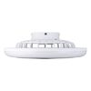 Weißer LED-Deckenventilator 'Sayulita 1' von der Seite