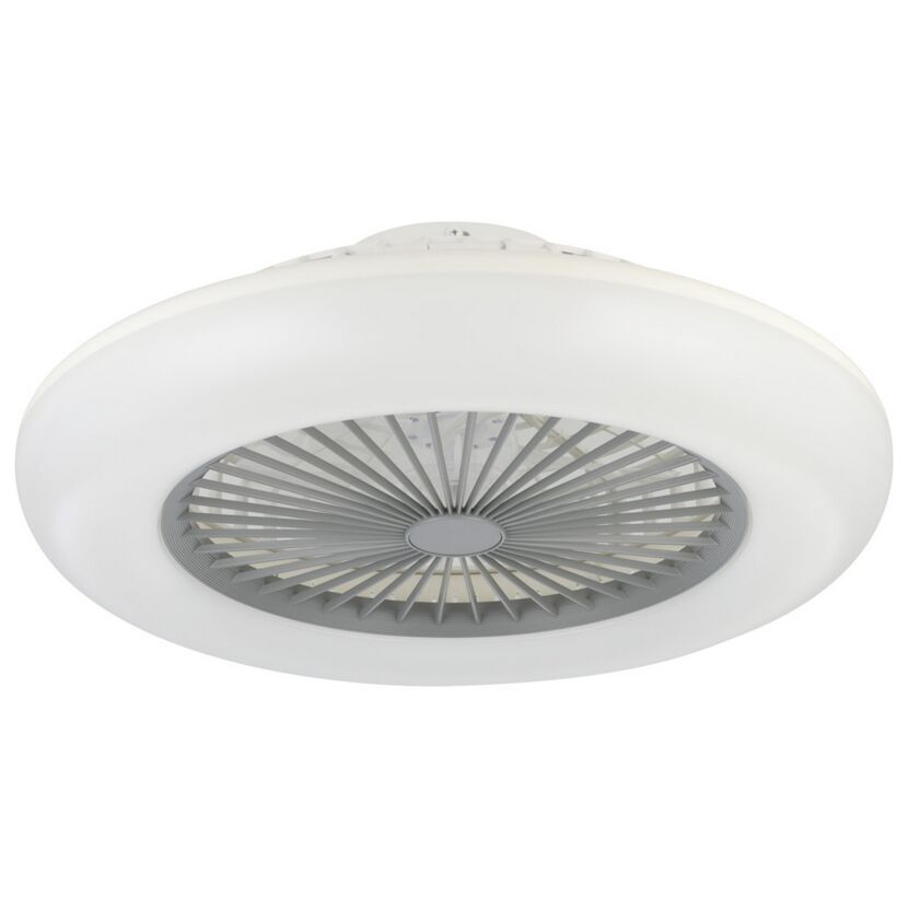 LED-Deckenventilator 'Sayulita-L' 37,8 W 4800 lm warmweiß-kaltweiß Ø 55 cm
