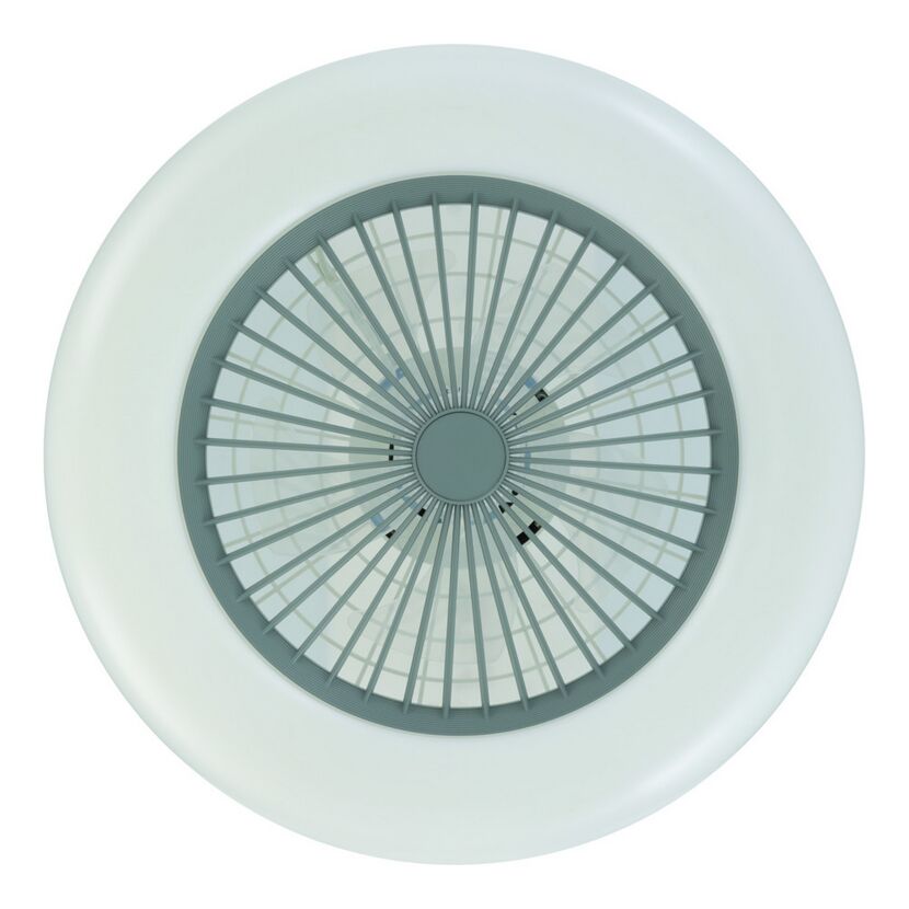 LED-Deckenventilator 'Sayulita-L' 37,8 W 4800 lm warmweiß-kaltweiß Ø 55 cm