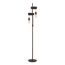 Stehleuchte 'Townshend 4' E27 braun antik 25 x 169 cm