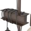 Stehleuchte 'Townshend 4' E27 braun antik 25 x 169 cm