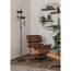 Stehleuchte 'Townshend 4' E27 braun antik 25 x 169 cm