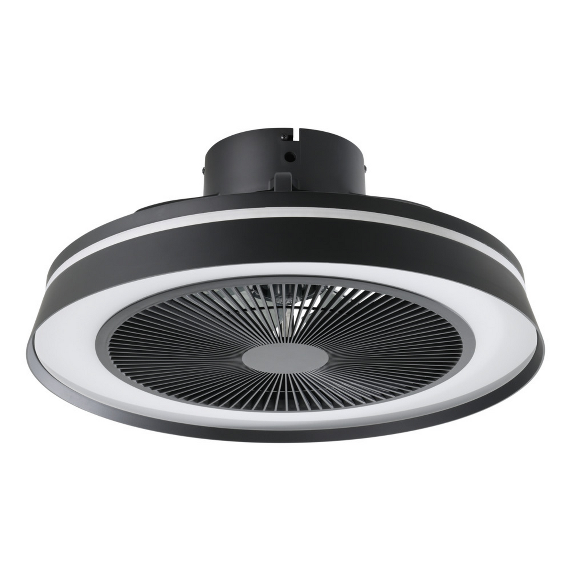 LED-Deckenventilator mit Beleuchtung 'Vallonia' dimmbar 31,5 W 3200 lm RGB - tunable white Ø 48 x 21 cm