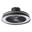 LED-Deckenventilator 'Vallonia' 31,5 W 3200 lm warmweiß-tageslichtweiß RGB SW Ø 48 cm