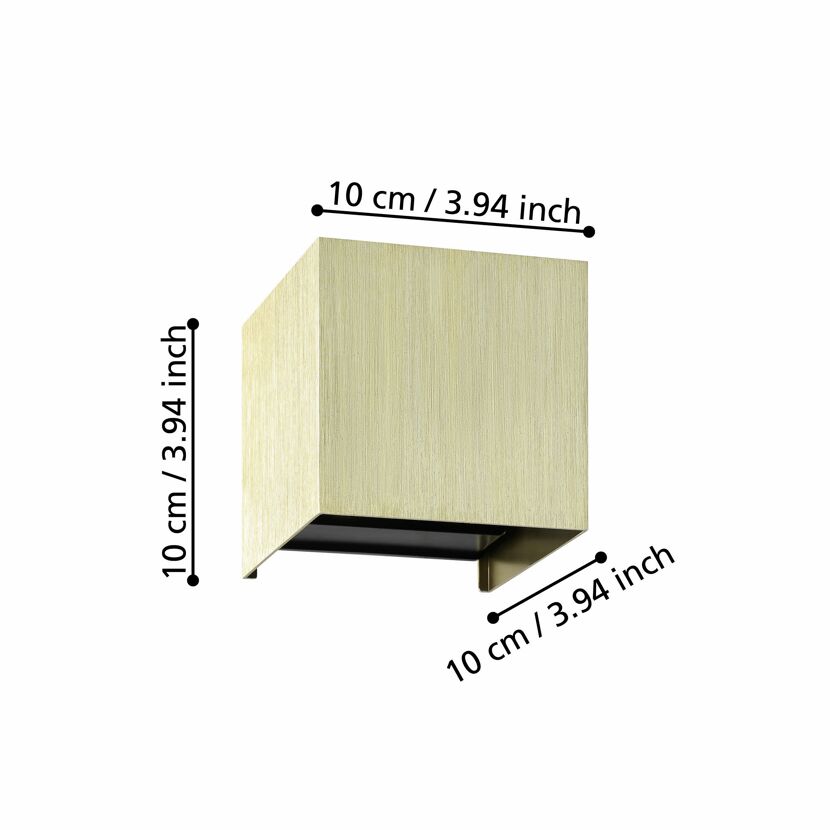LED-Deckenleuchte 'Valmontone' 3 W 400 lm warmweiß