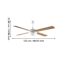 Deckenventilator mit Licht 'Varadero' E27 Ø 122 cm