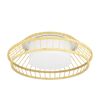 LED-Deckenleuchte 'Yuku-Z' 22 W 2600 lm warmweiß bis kaltweiß Ø 46 cm