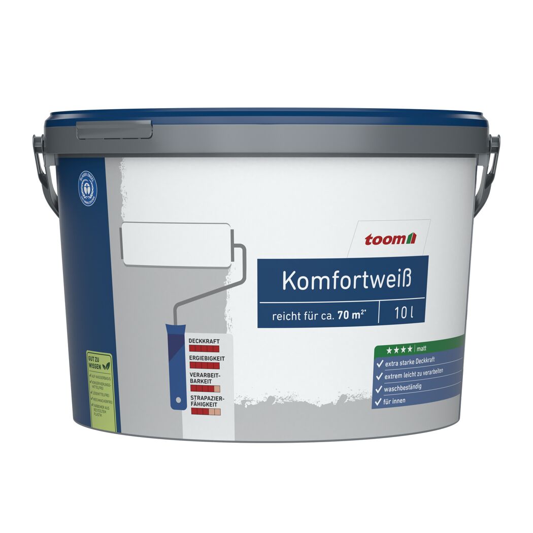 Komfortweiß matt 10 l