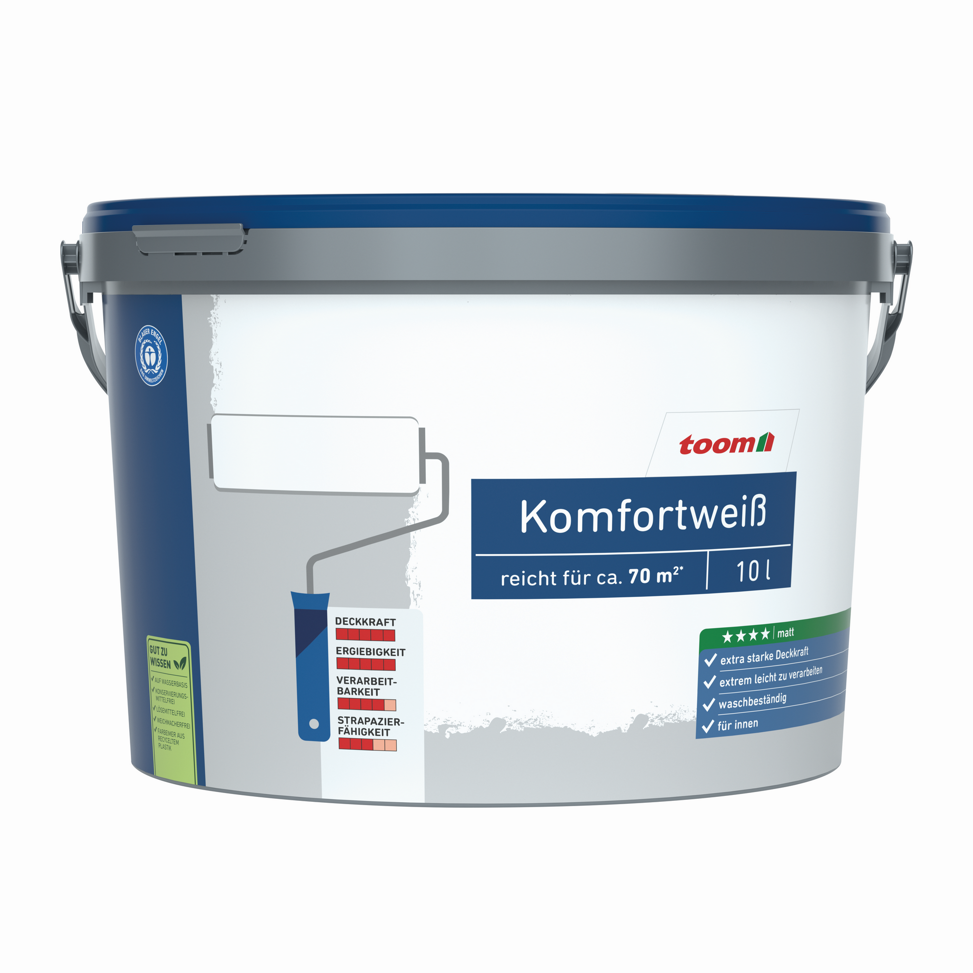 Komfortweiß matt 10 l