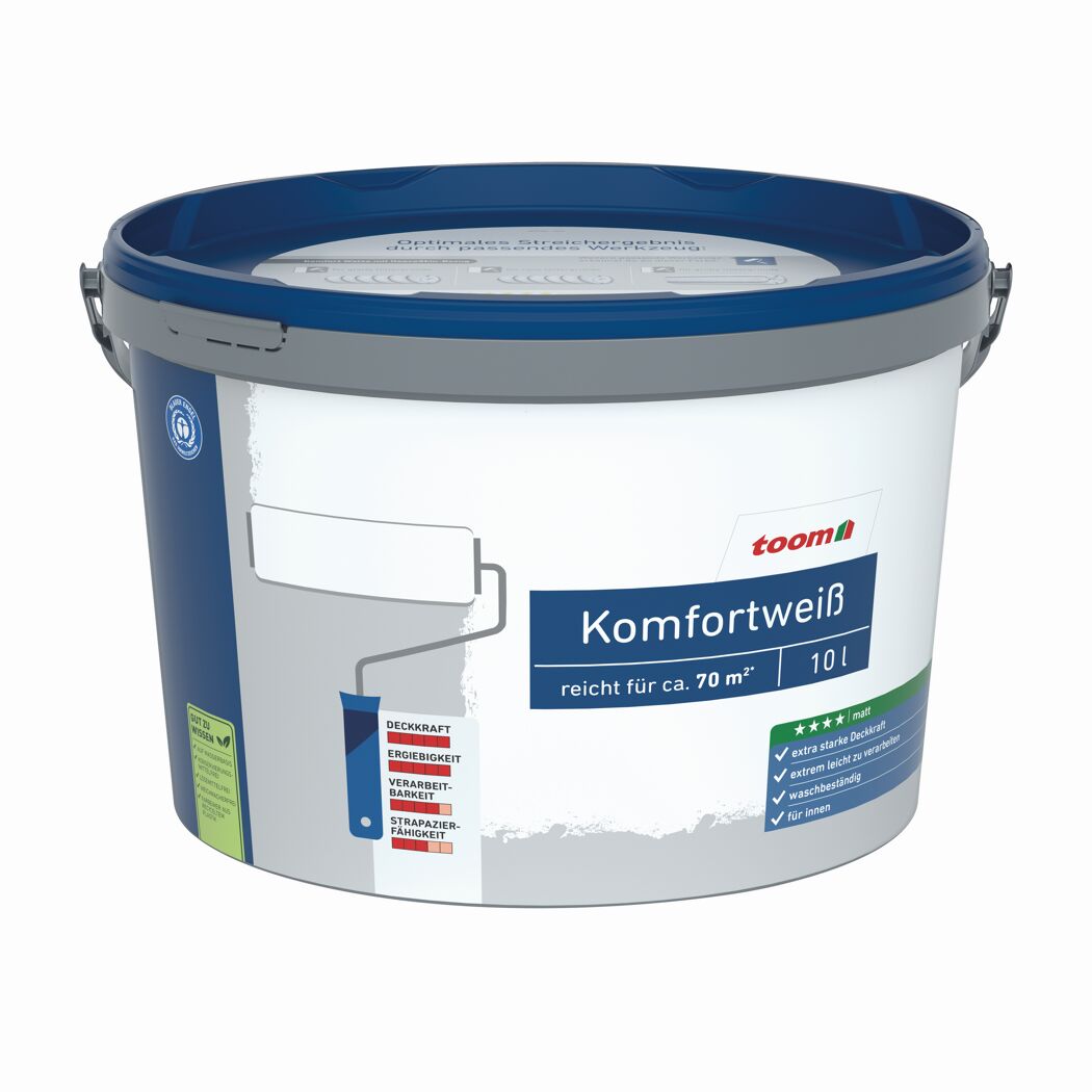Komfortweiß matt 10 l