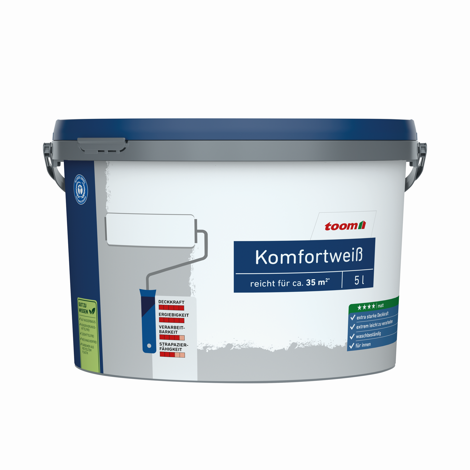 Komfortweiß matt 5 l