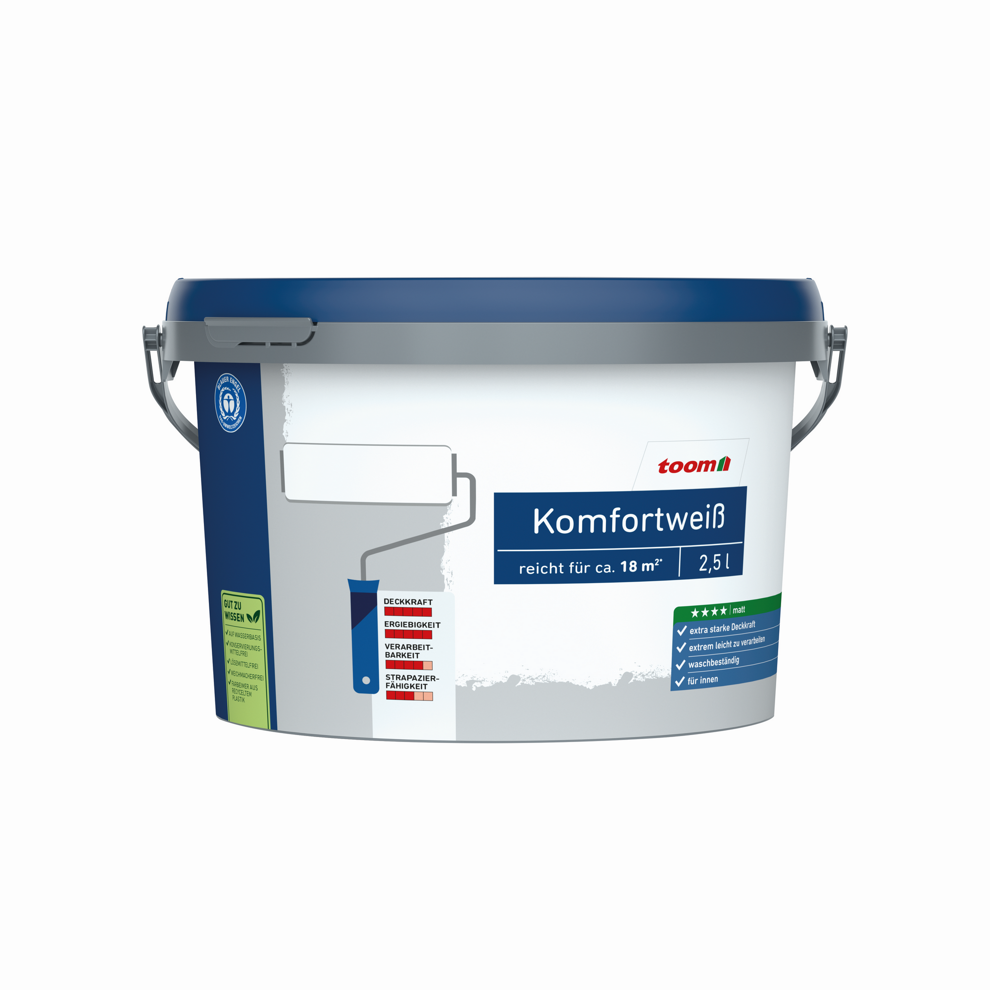 Komfortweiß matt 2,5 l