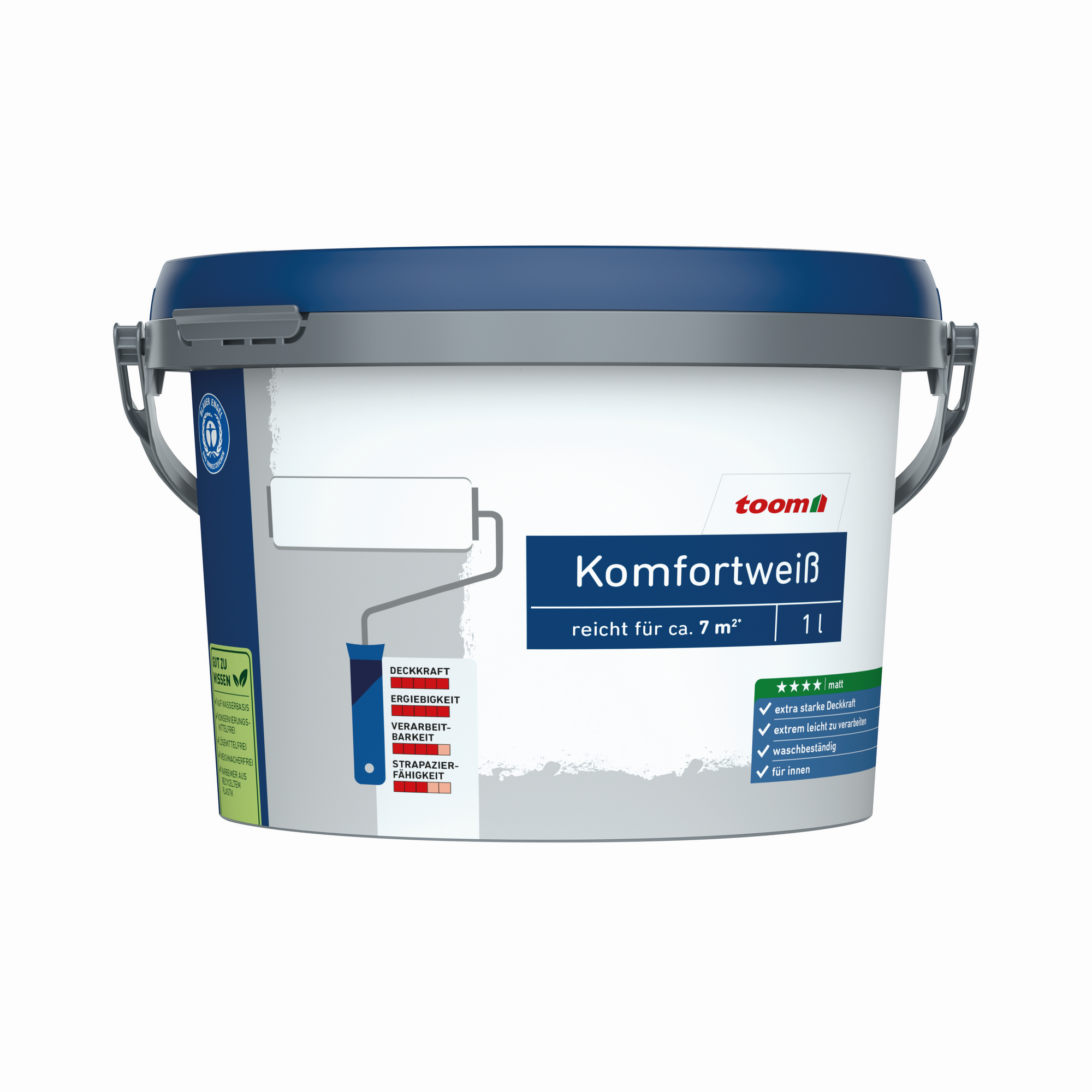 Komfortweiß matt 1 l