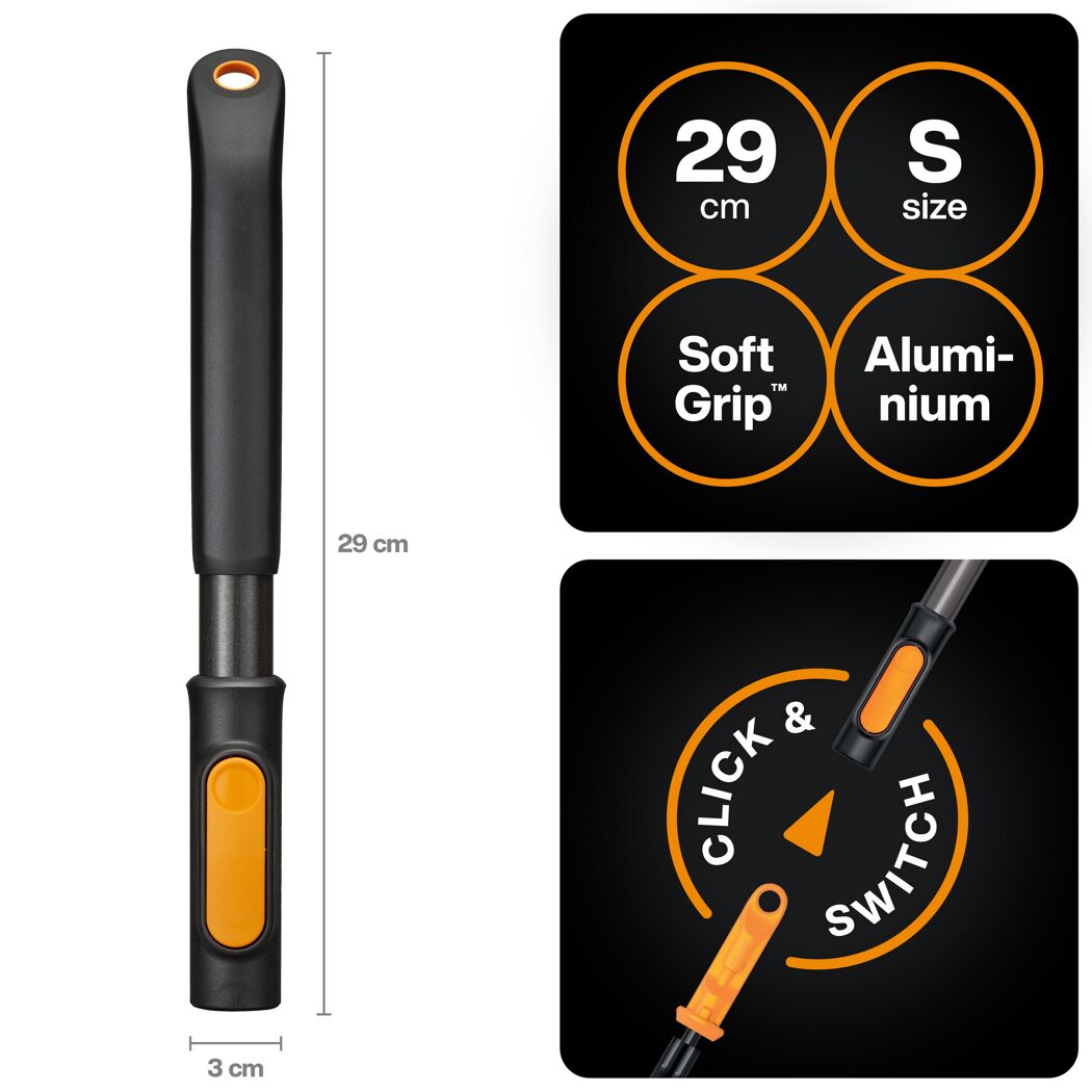 Kleingrubber 'OneClick' mit Handgriff 43,6 cm