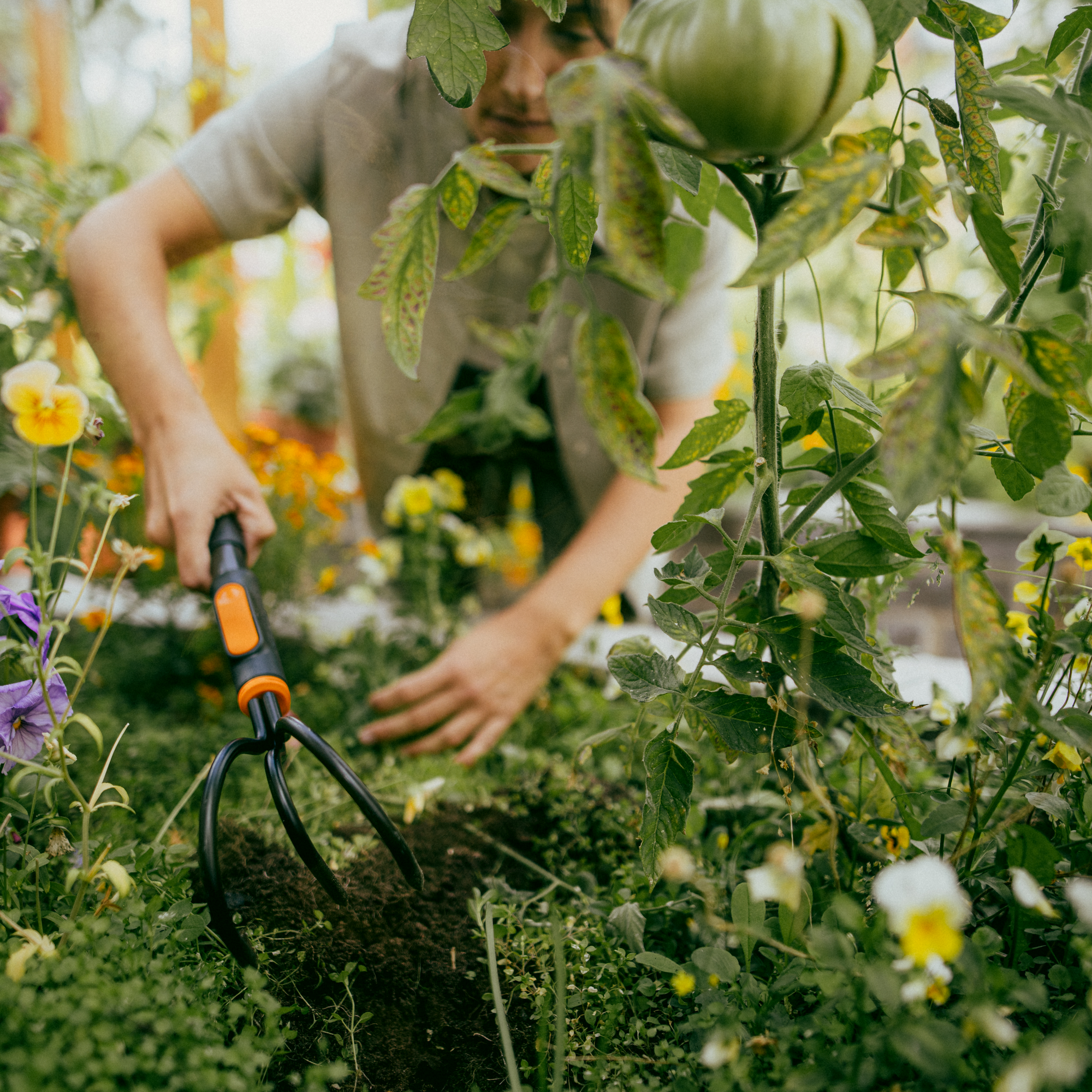 Kleingrubber 'OneClick' ohne Handgriff 21,9 cm