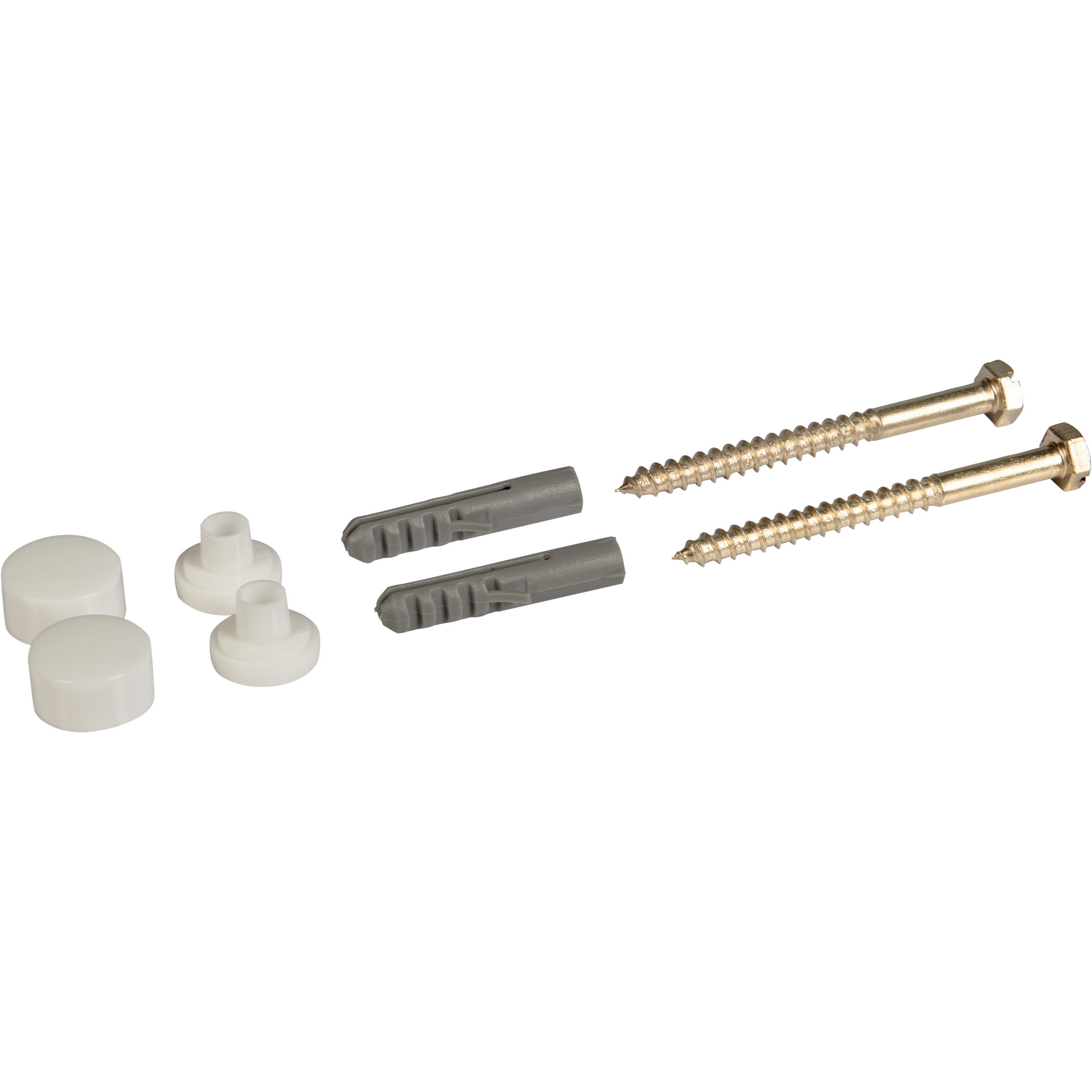 WC‑Anschluss‑Set weiß inklusive Kappe