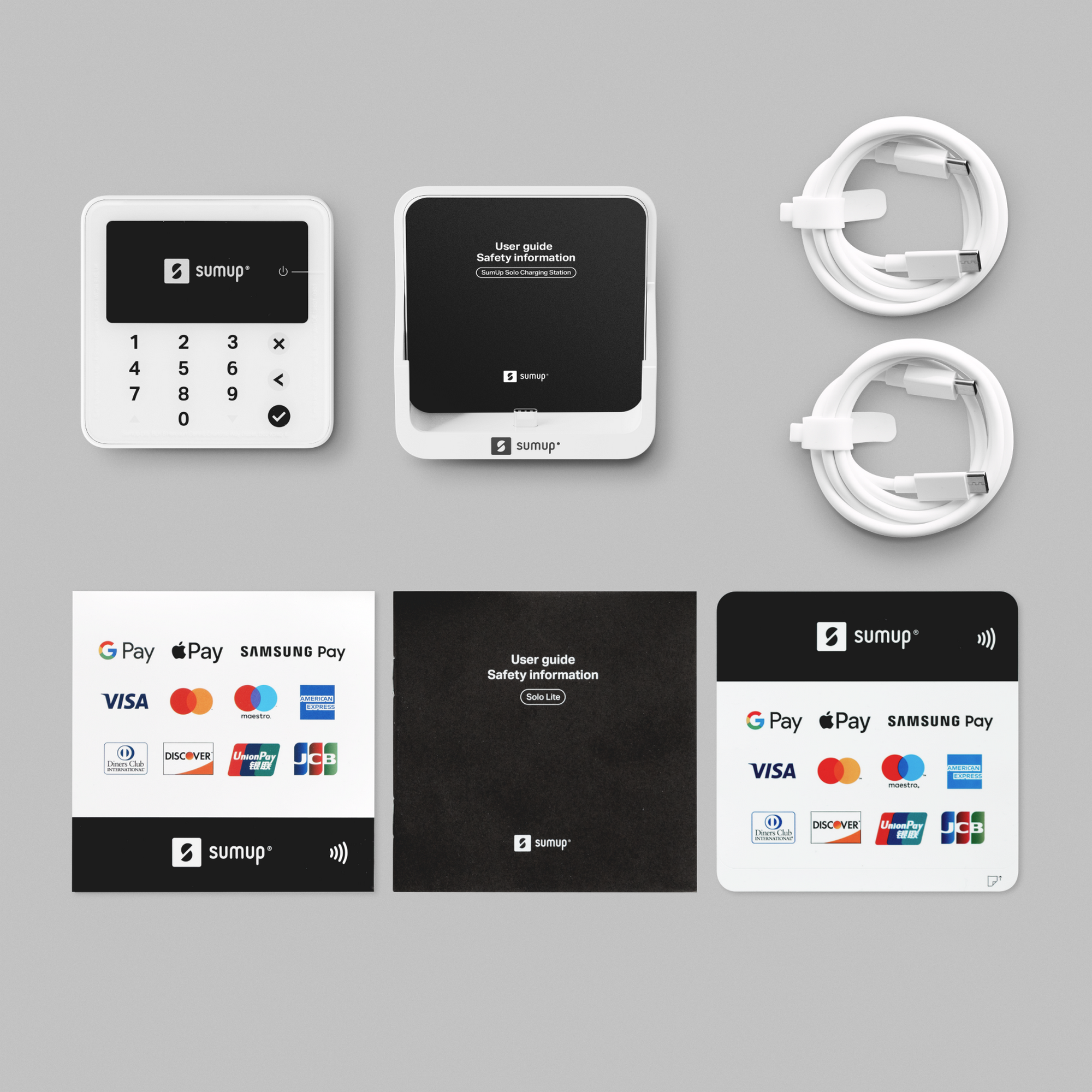 Kartenterminal 'Solo Lite' mit Ladestation