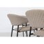 Gartensessel 'Puro' stapelbar Aluminium sand 58 x 83 x 66 cm
