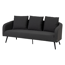 Loungesofa 'Puro' Aluminium anthrazit 199 x 77 x 90 cm