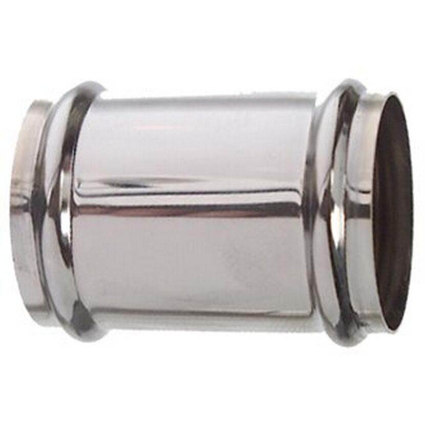 Siphon-Doppelmuffe chromfarben Ø 32 mm