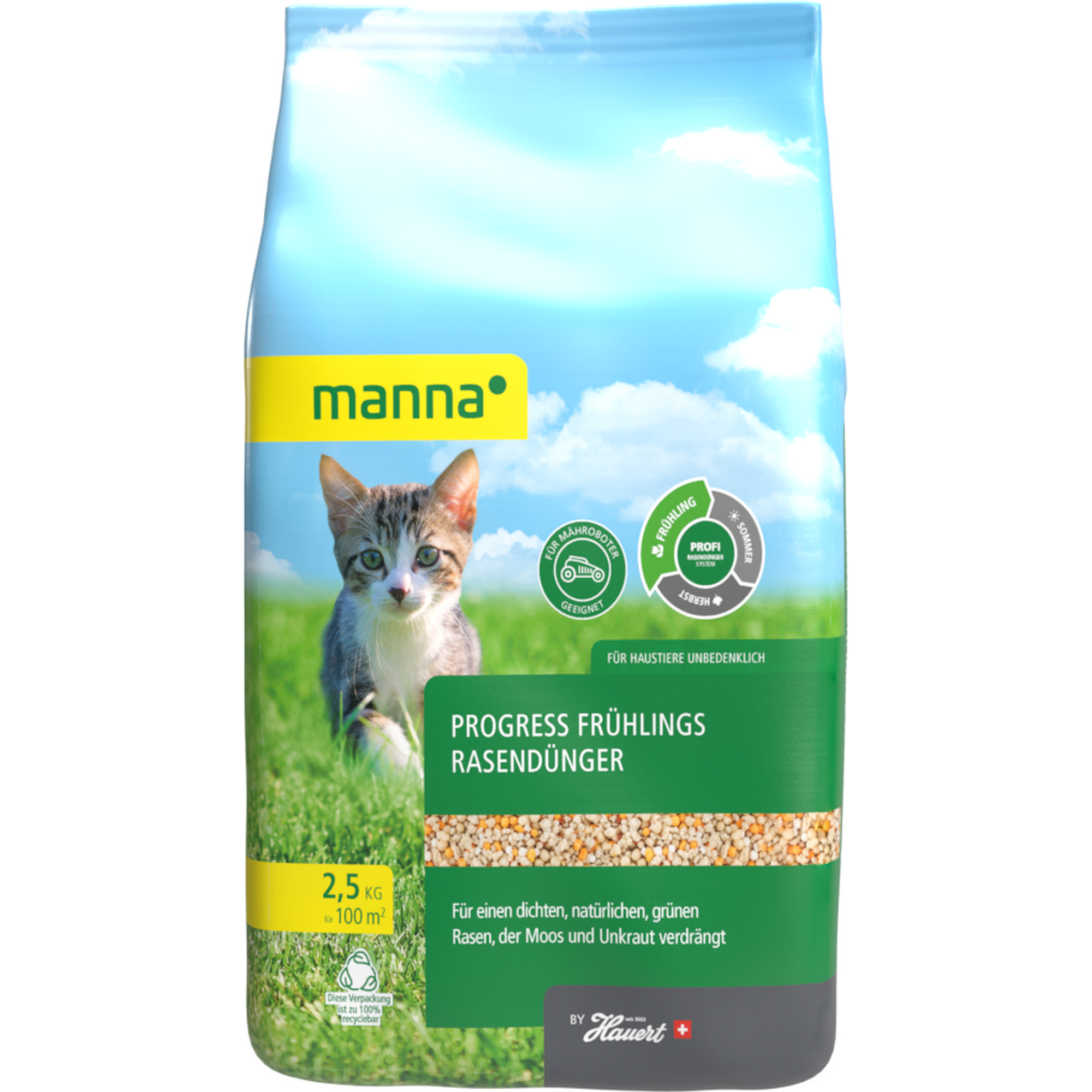 Frühlings-Rasendünger 'Progress' 2,5 kg