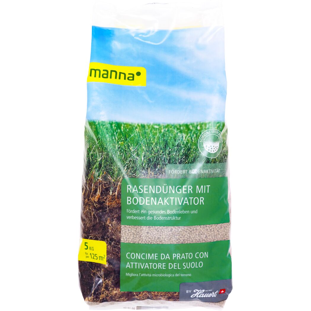 Rasendünger mit Bodenaktivator 5 kg