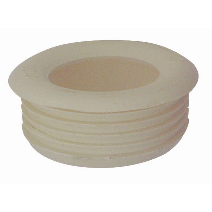 Spülrohrverbinder beige Ø 44/55 mm für Euro-WC