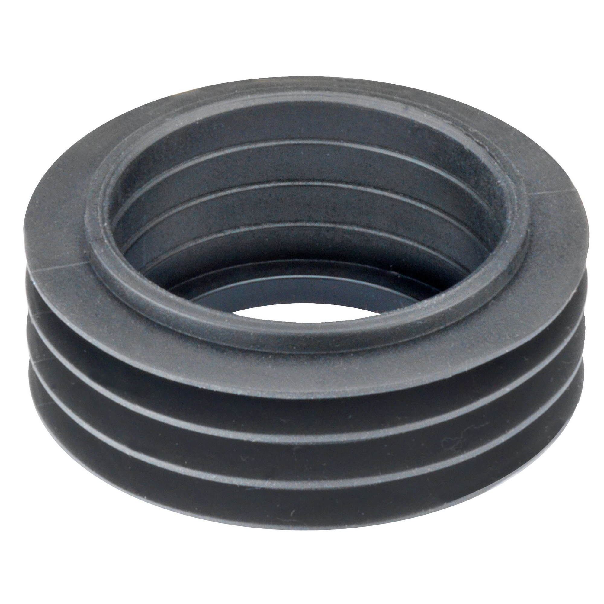 Spülrohrverbinder schwarz Ø 44/55 mm für Euro-WC