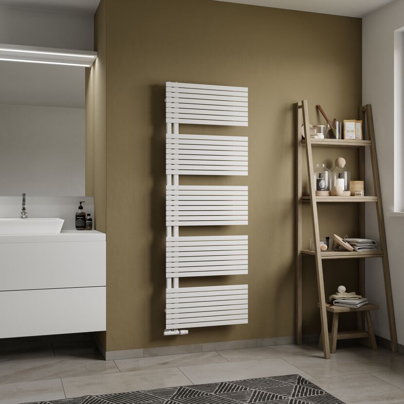 Badheizkörper 'P2-Open Slim' weiß 167,5 cm x 60 cm