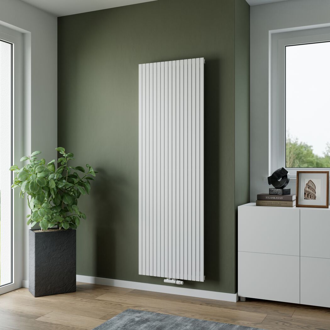 Heizkörper 'P1 Slim' weiß 180 cm x 59 cm