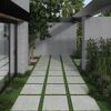 Terrassenplatte 'Pietra' Feinsteinzeug grau 60 x 60 x 2 cm