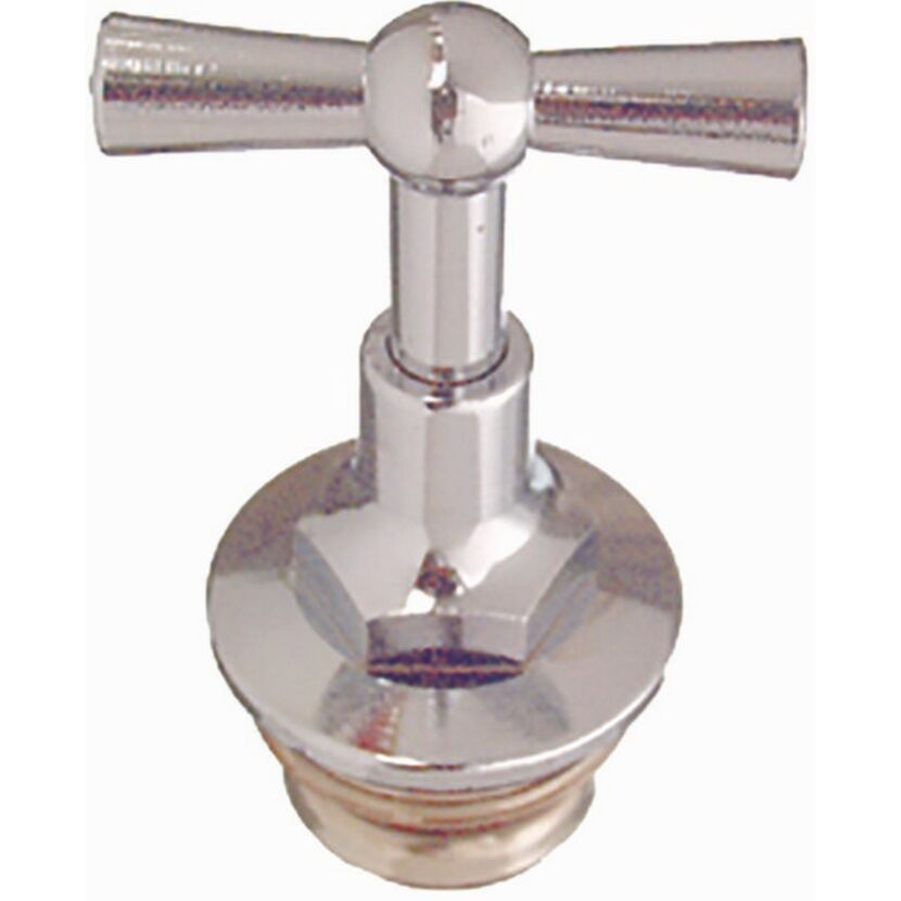 Ventiloberteil verchromt 1/2" AG