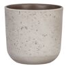 Übertopf 'Basalto 21/980' Keramik betongrau Ø 20,2 x 18,3 cm