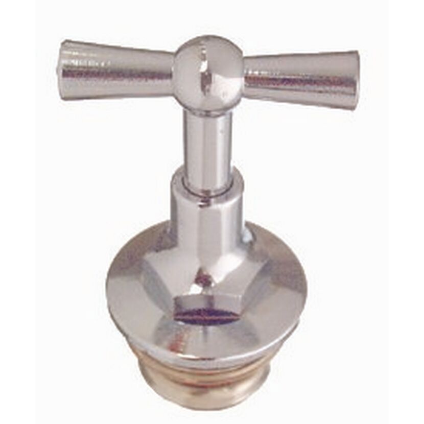 Ventiloberteil verchromt 3/4" AG