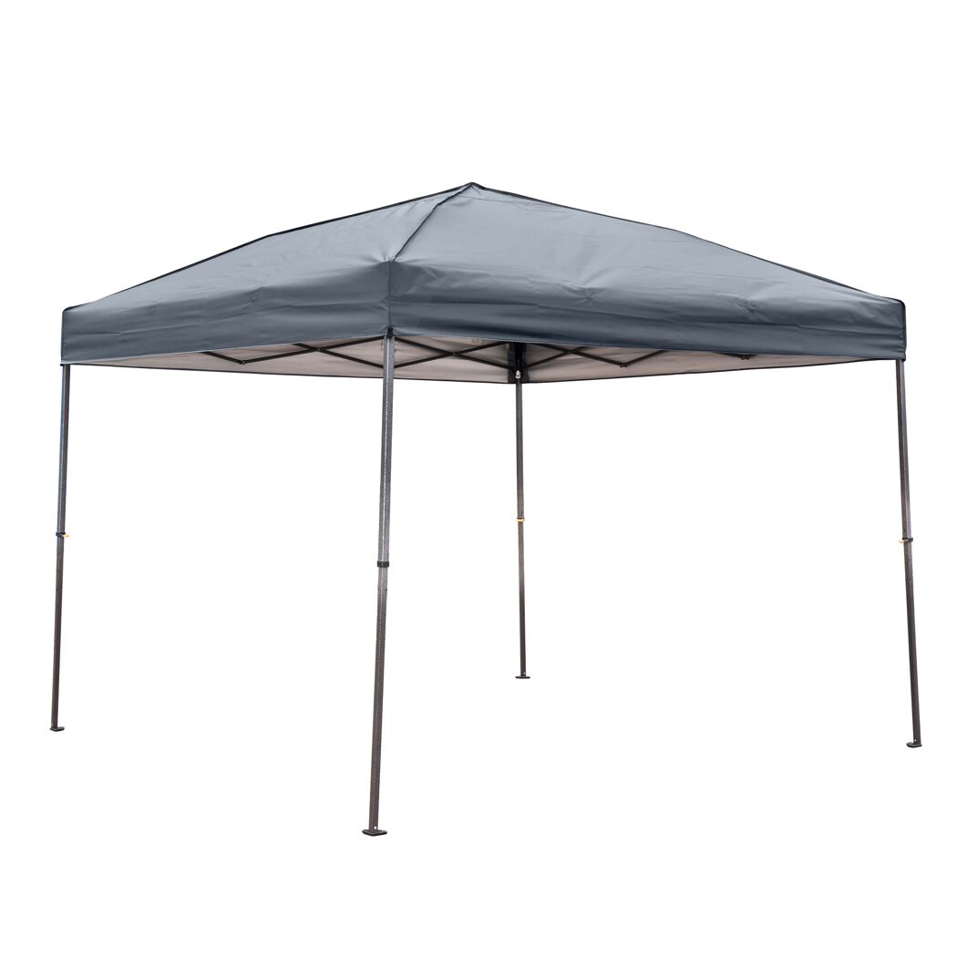 Faltpavillon anthrazit 300 x 300 cm anthrazit