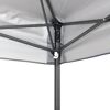 Faltpavillon anthrazit 300 x 300 cm anthrazit