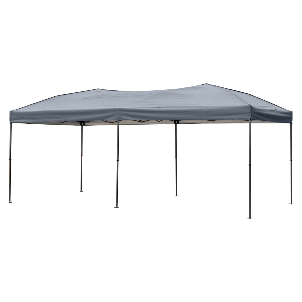 Faltpavillon anthrazit 300 x 600 cm anthrazit