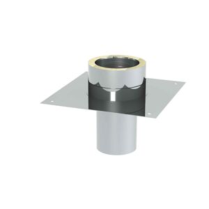 Grundplatt 'Zitec-Eco' für Kaminerhöhung DW Ø 130 mm