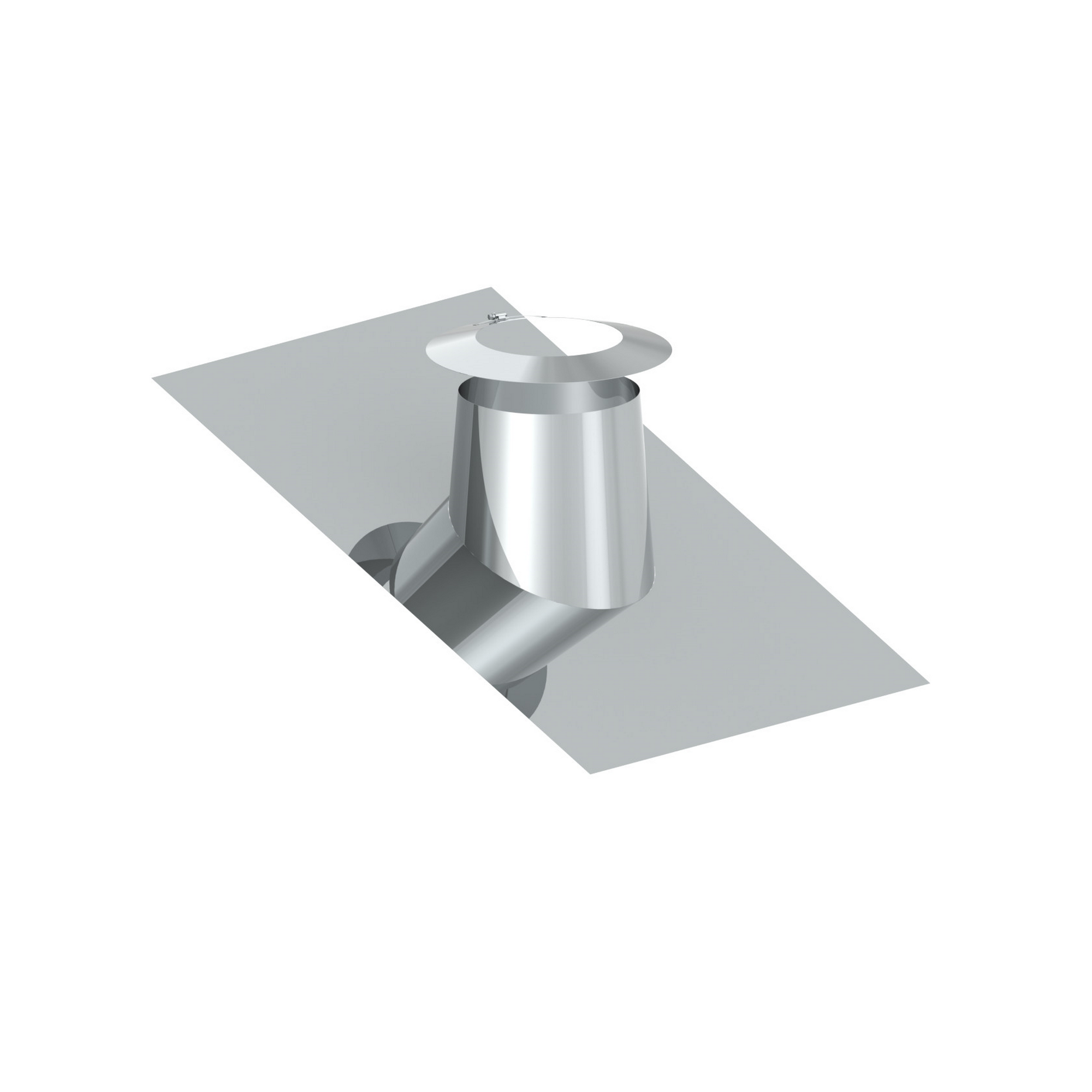 Dachdurchführung 'Zitec-Eco' 16-25° DW Ø 130 mm mit Bleirand u. Wetterkragen