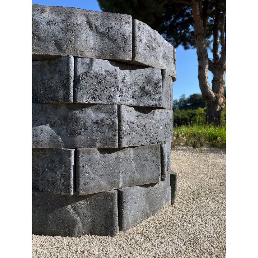 Betonstein c-ton® Multitrapez anthrazit