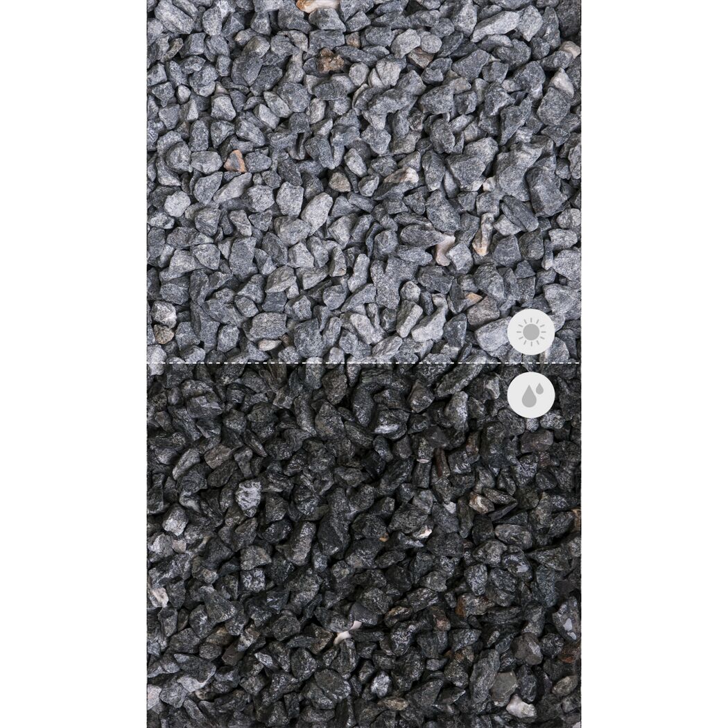 Mineral Mulch Diabas grau/grün 8-16 mm 25 kg
