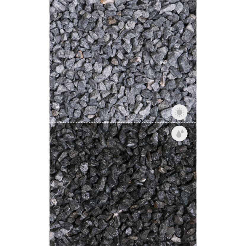Mineral Mulch Diabas grau/grün 8-16 mm 25 kg