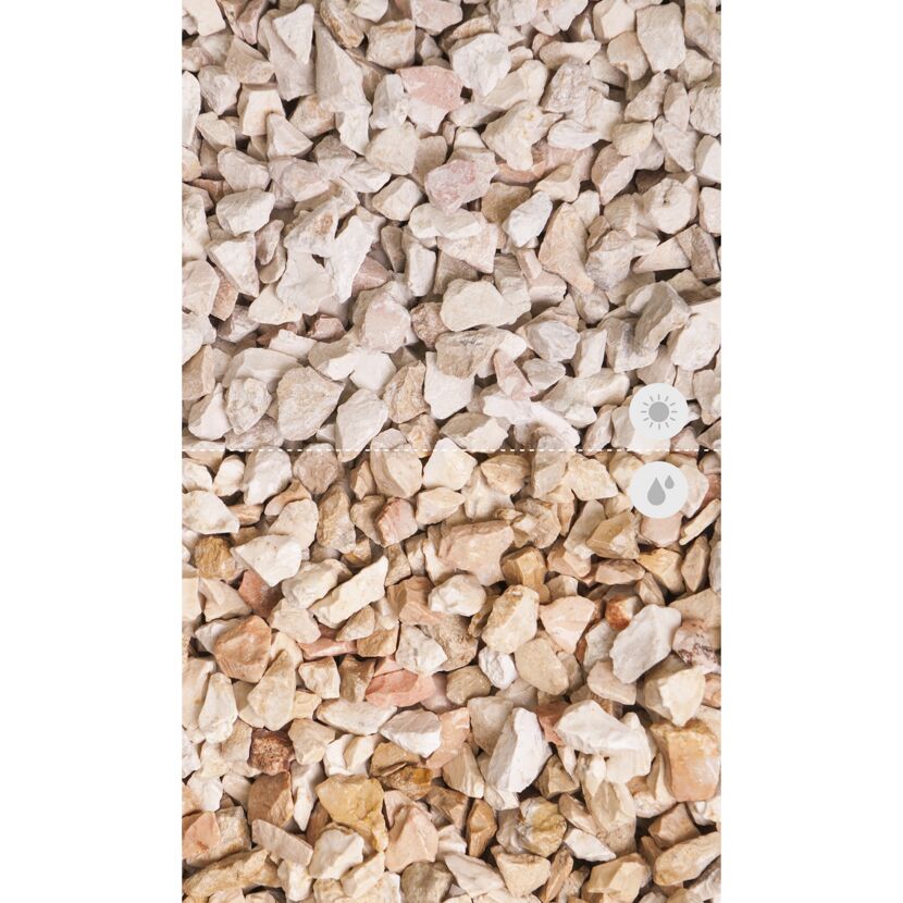 Mineral Mulch Kalkstein gelb 8-16 mm 25 kg