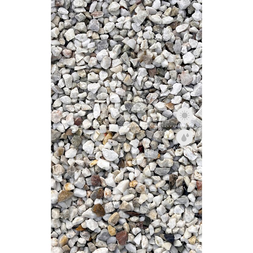 Mineral Mulch Quarzit 8-16 mm 25 kg