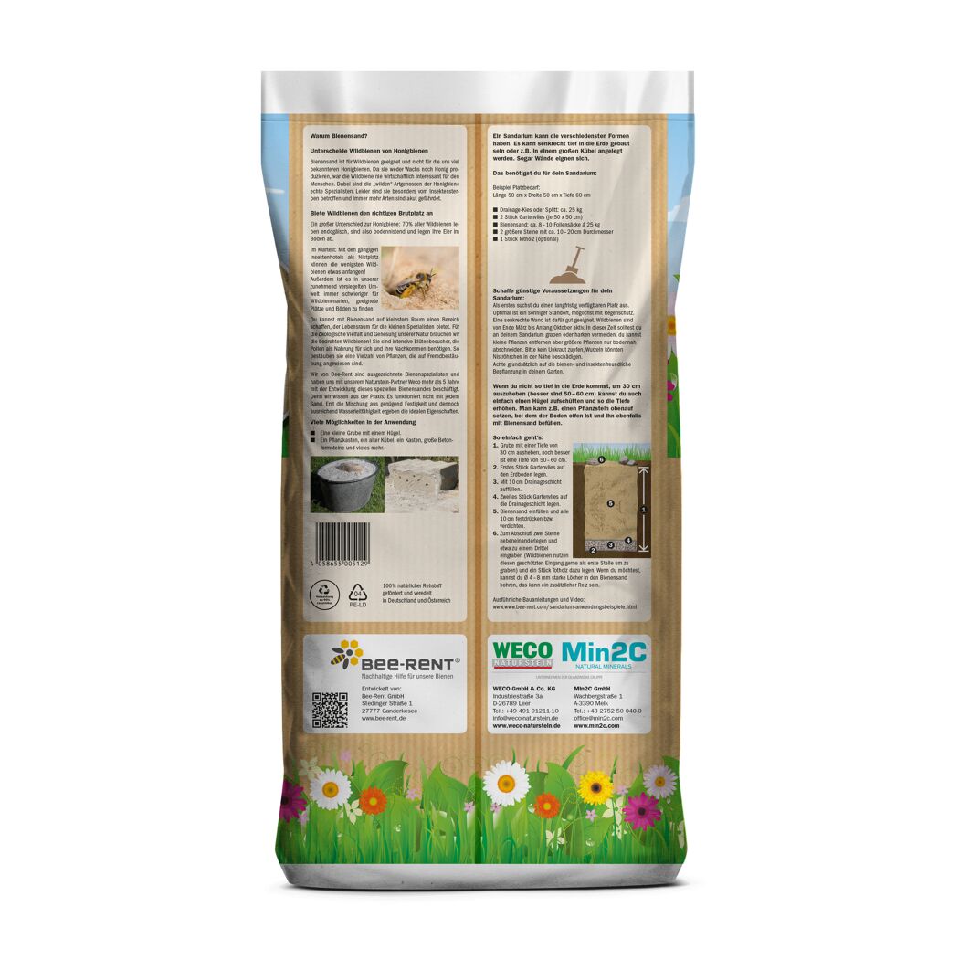 Bienensand natur 25 kg