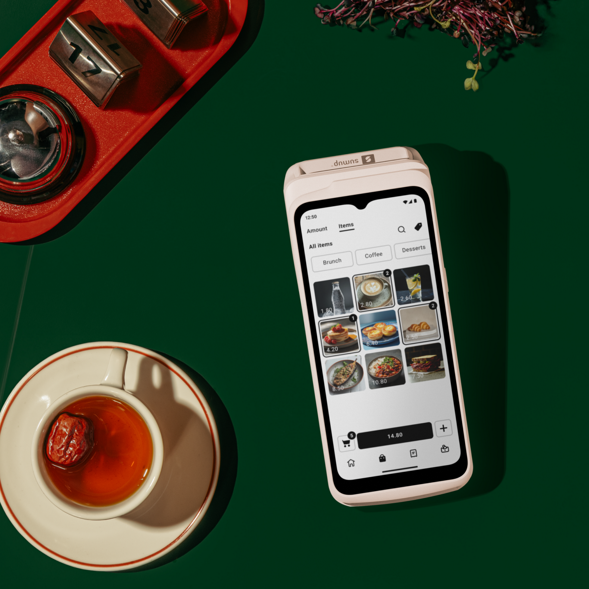 Kartenterminal 'Terminal' mit Drucker