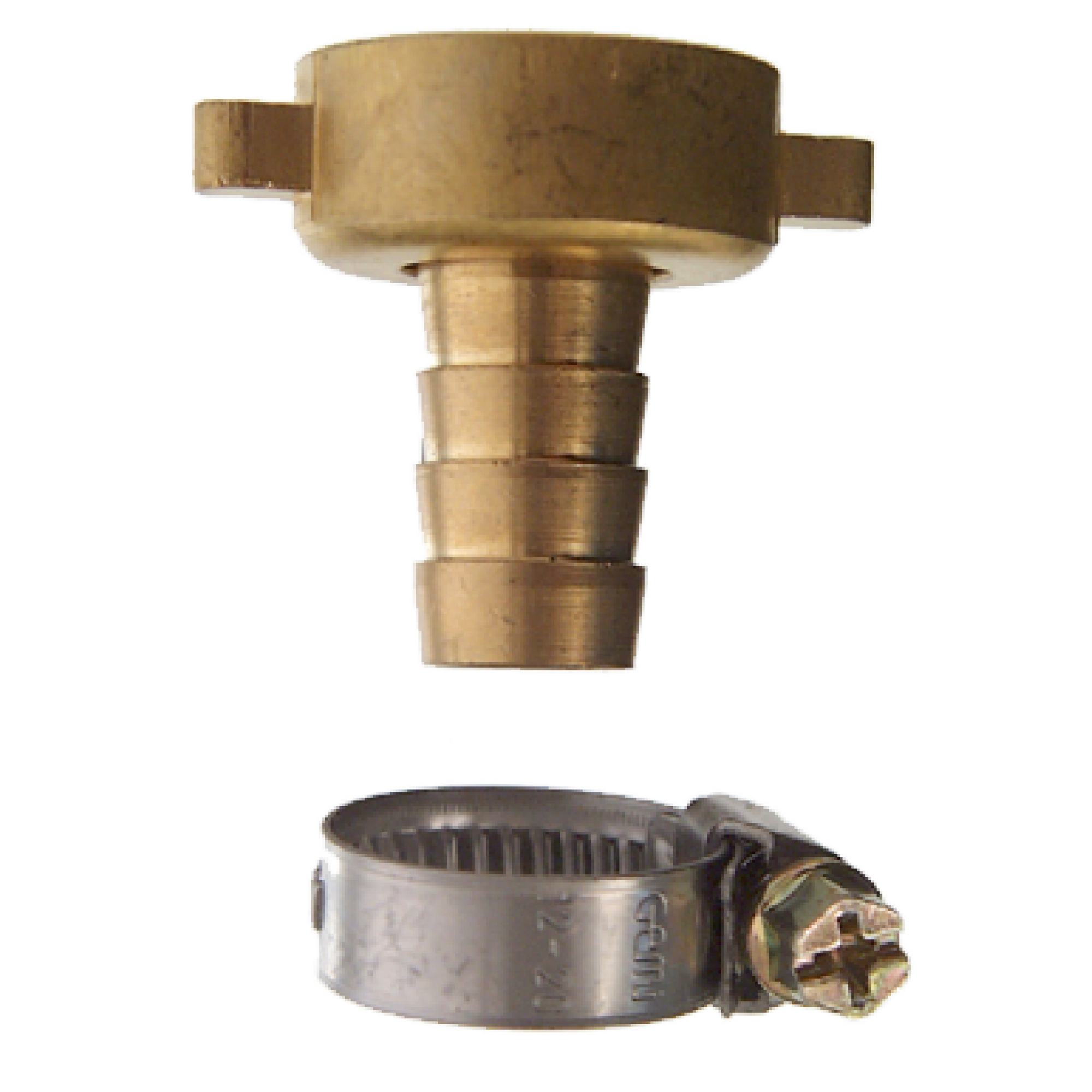 Schlauchverschraubung Messing 1/2"