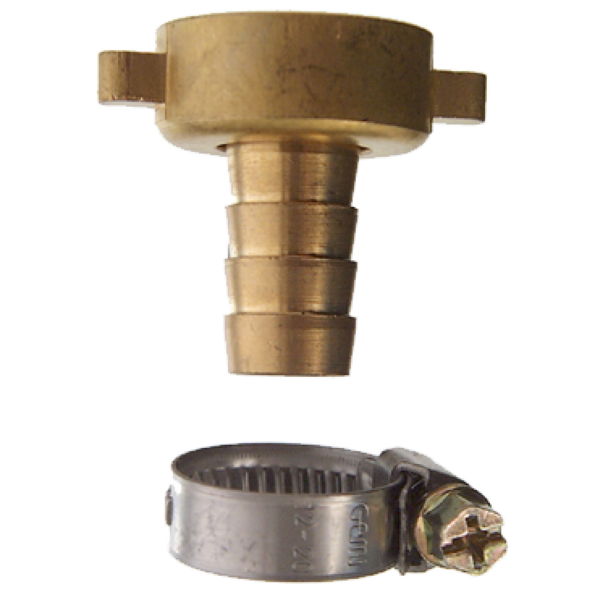 Schlauchverschraubung Messing 3/4" x 3/4"
