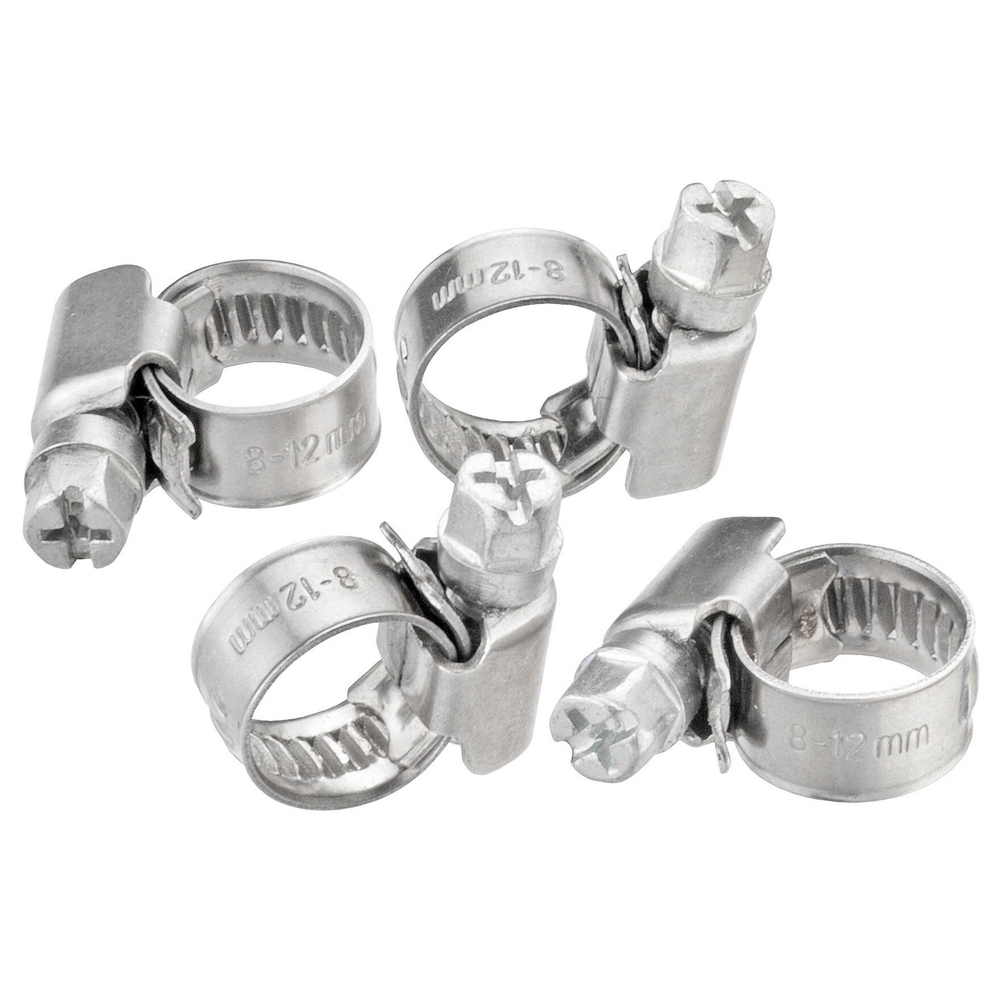 Schlauchschelle 1/4" 8-12 mm, 4 Stück